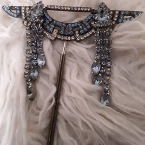 Dangling clip on earrings